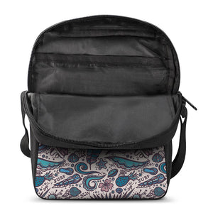 Summer Surfing Pattern Print Rectangular Crossbody Bag