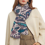 Summer Surfing Pattern Print Scarf