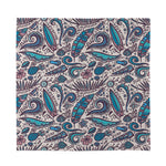 Summer Surfing Pattern Print Silk Bandana