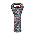 Summer Surfing Pattern Print Single Neoprene Wine Tote