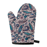 Summer Surfing Pattern Print Single Oven Mitt