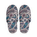 Summer Surfing Pattern Print Slippers