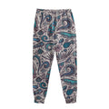 Summer Surfing Pattern Print Sweatpants