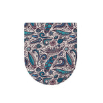 Summer Surfing Pattern Print Toilet Lid Cover