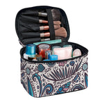 Summer Surfing Pattern Print Travel Makeup Bag