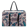 Summer Surfing Pattern Print Utility Tote Bag
