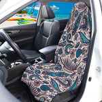 Summer Surfing Pattern Print Waterproof Car Seat Cover