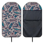 Summer Surfing Pattern Print Waterproof Car Seat Cover