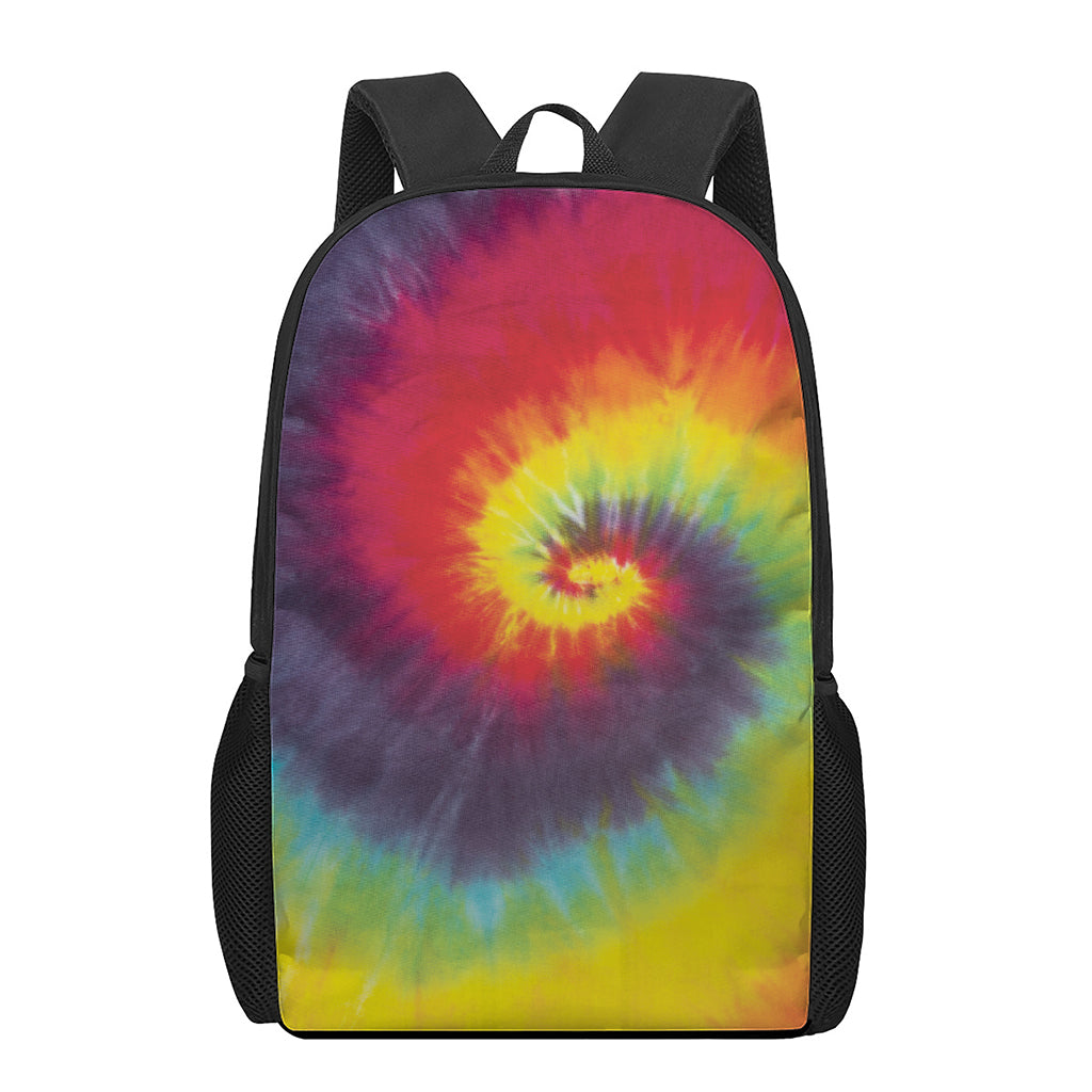 Summer Tie Dye Print 17 Inch Backpack