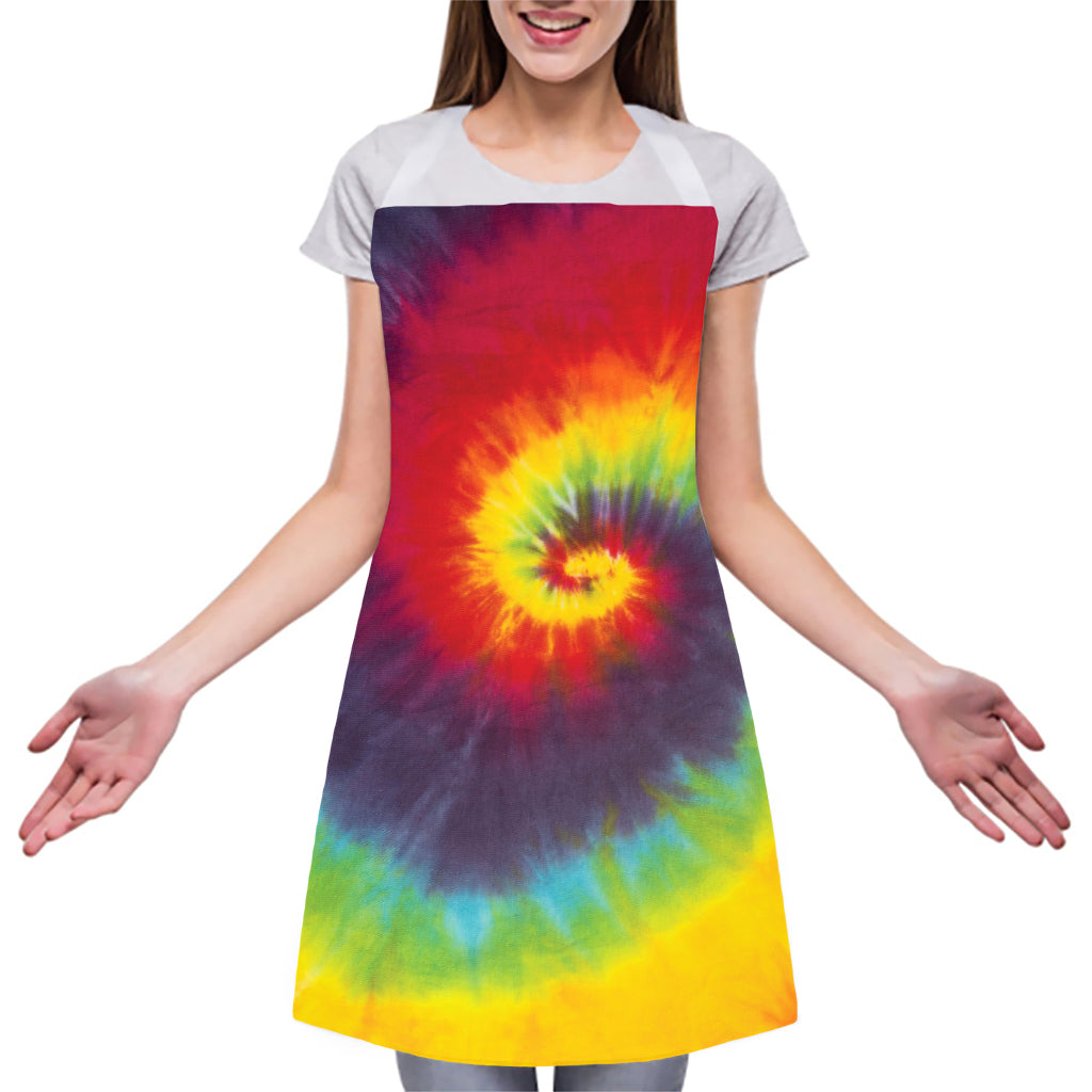 Summer Tie Dye Print Adjustable Apron