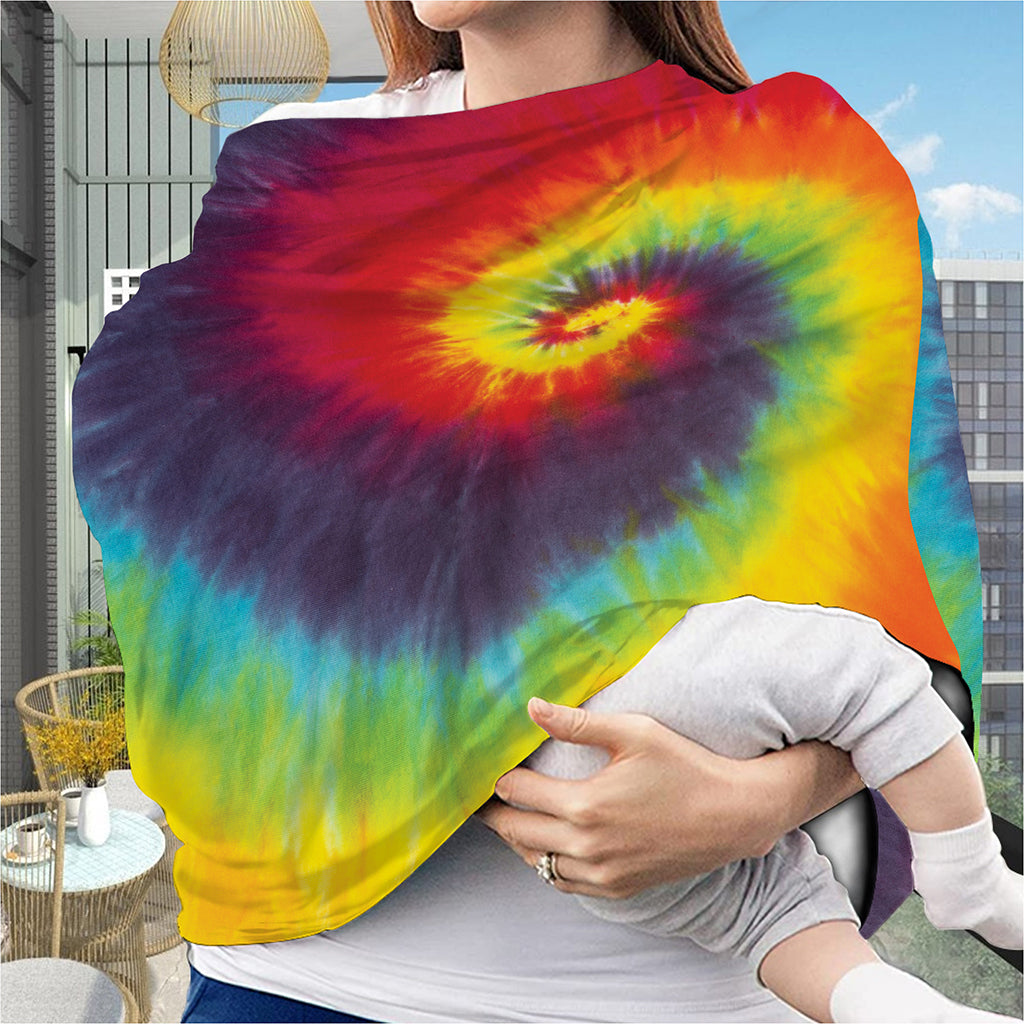 Summer Tie Dye Print Baby Seat Cover