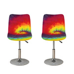 Summer Tie Dye Print Bar Stool Covers