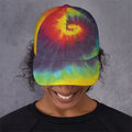 Summer Tie Dye Print Baseball Cap