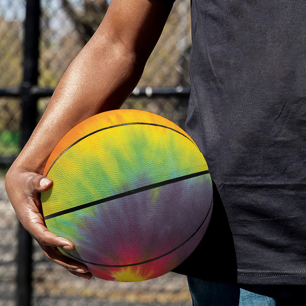 Summer Tie Dye Print Basketball