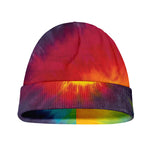 Summer Tie Dye Print Beanie