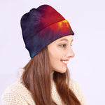 Summer Tie Dye Print Beanie