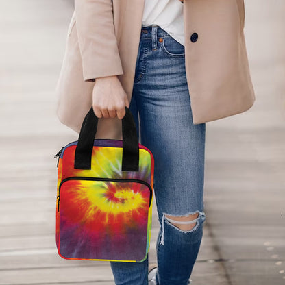Summer Tie Dye Print Bible Tote Bag