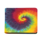 Summer Tie Dye Print Bifold Wallet