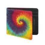 Summer Tie Dye Print Bifold Wallet