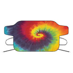 Summer Tie Dye Print Car Windshield Snow Cover
