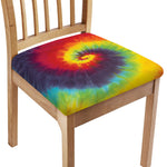 Summer Tie Dye Print Chair Cushion Cover