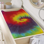 Summer Tie Dye Print Changing Pad Cover