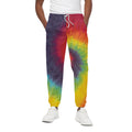 Summer Tie Dye Print Cotton Sweatpants