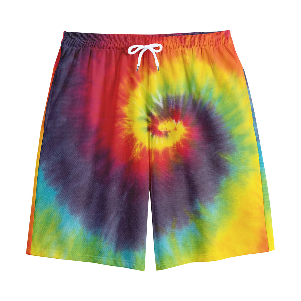 Summer Tie Dye Print Cotton Shorts