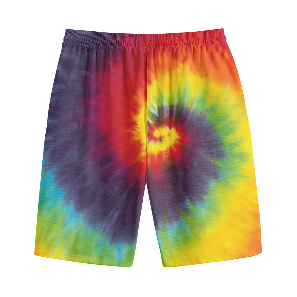 Summer Tie Dye Print Cotton Shorts