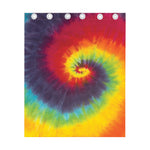 Summer Tie Dye Print Curtain