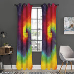 Summer Tie Dye Print Curtain