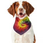 Summer Tie Dye Print Dog Bandana