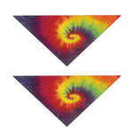 Summer Tie Dye Print Dog Bandana