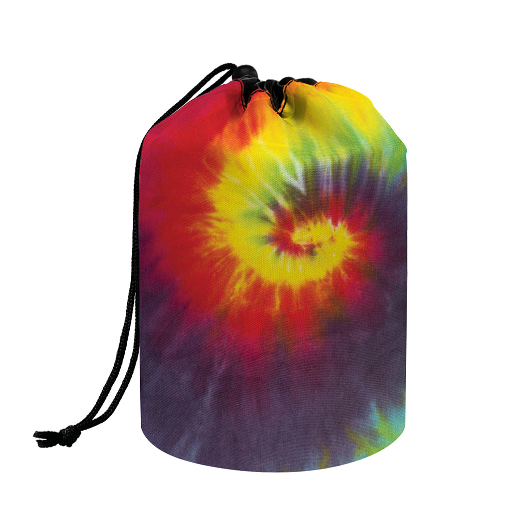 Summer Tie Dye Print Drawstring Makeup Bag