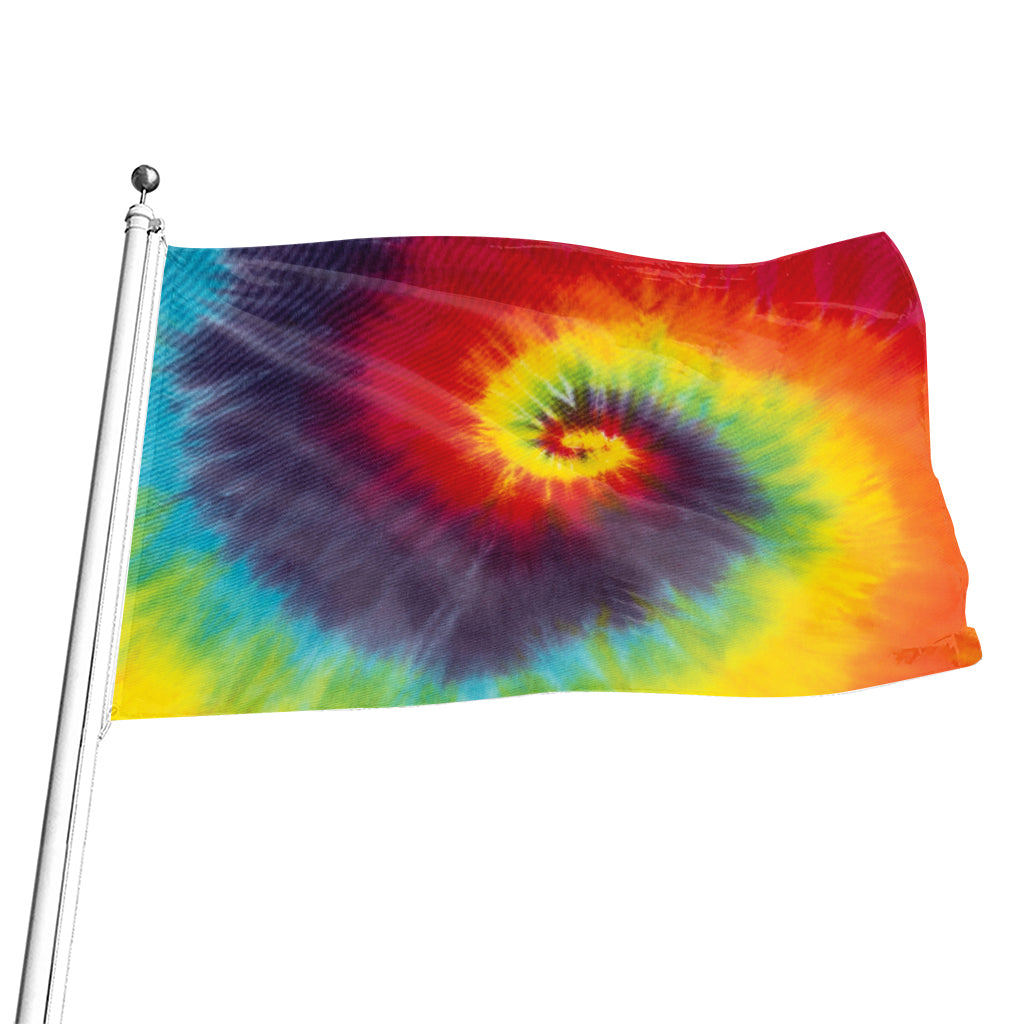 Summer Tie Dye Print Flag