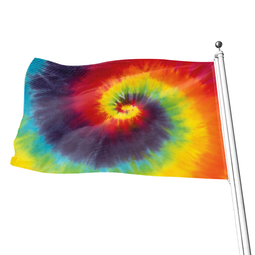 Summer Tie Dye Print Flag