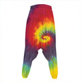Summer Tie Dye Print Hammer Pants