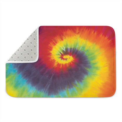 Summer Tie Dye Print Indoor Door Mat