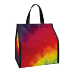 Summer Tie Dye Print Insulated Lunch Tote