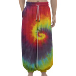 Summer Tie Dye Print Lantern Pants