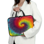 Summer Tie Dye Print Laptop Sleeve With Handle