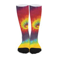 Summer Tie Dye Print Long Socks