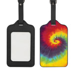 Summer Tie Dye Print Luggage Tag