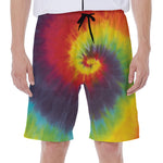 Summer Tie Dye Print Men's Beach Shorts