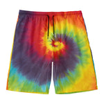 Summer Tie Dye Print Men's Swim Trunks