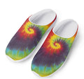 Summer Tie Dye Print Mesh Casual Shoes