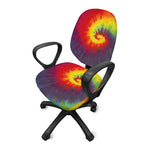 Summer Tie Dye Print Office Chair Cover