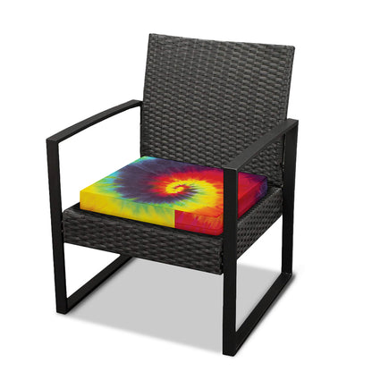 Summer Tie Dye Print Outdoor Seat Cushion Cover