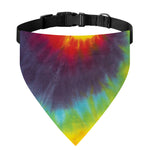 Summer Tie Dye Print Over The Collar Dog Bandana