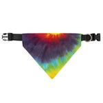 Summer Tie Dye Print Over The Collar Dog Bandana